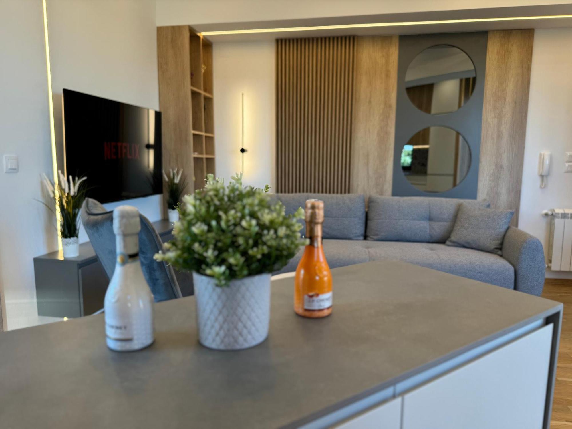 Maria Luxury Apartment Skopje Esterno foto
