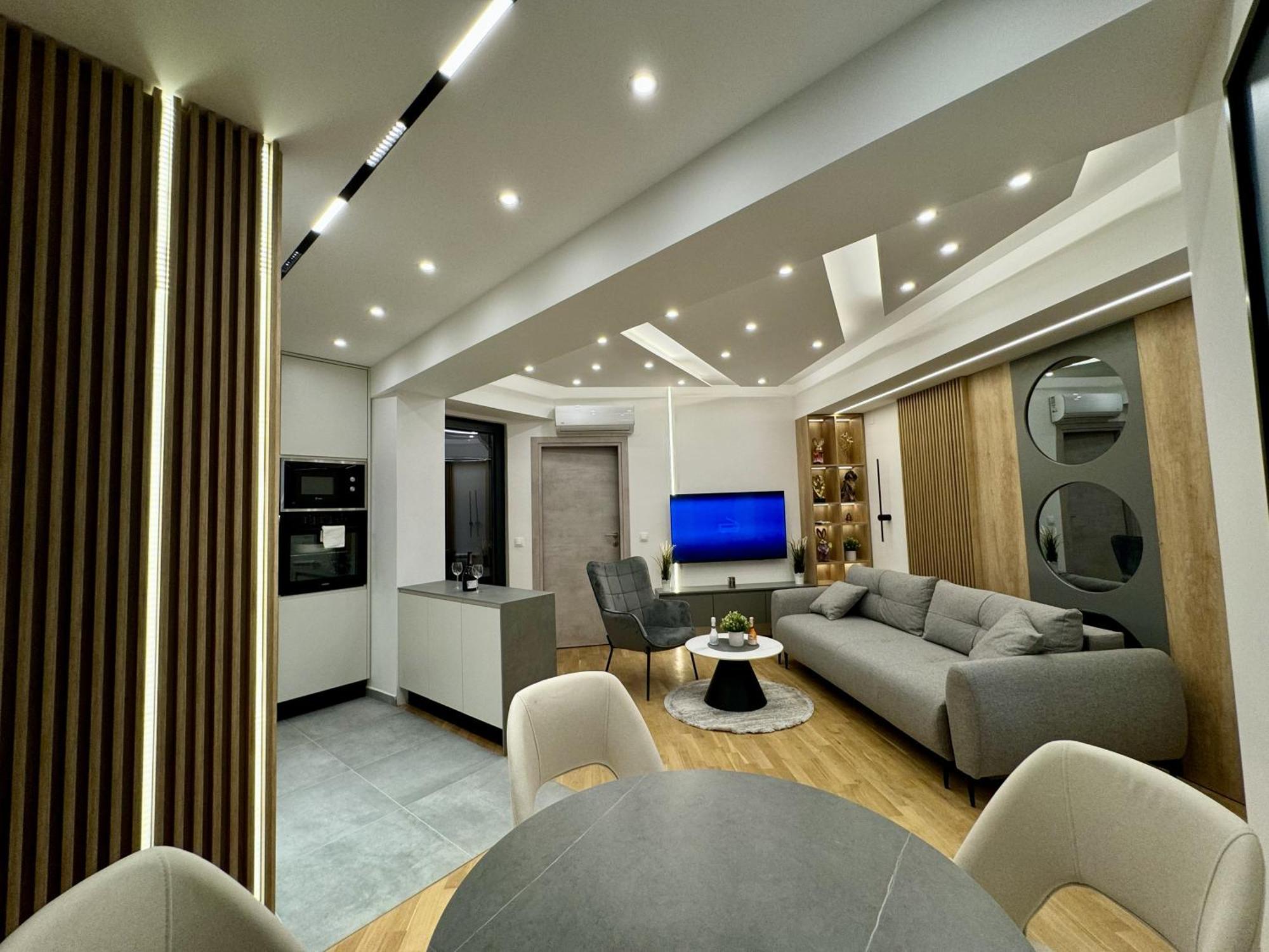 Maria Luxury Apartment Skopje Esterno foto