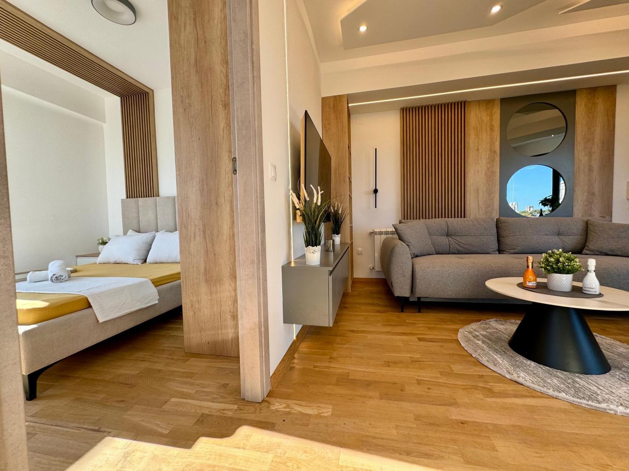 Maria Luxury Apartment Skopje Esterno foto