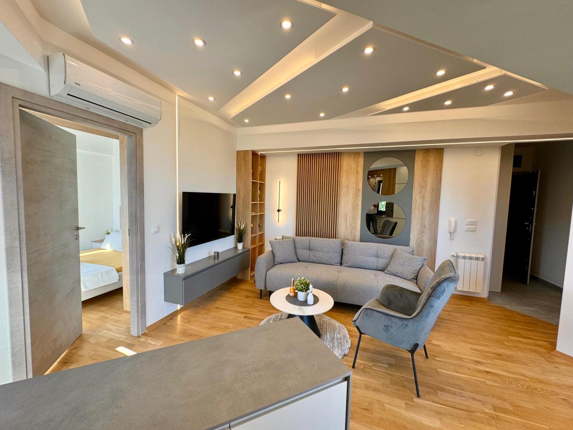 Maria Luxury Apartment Skopje Esterno foto