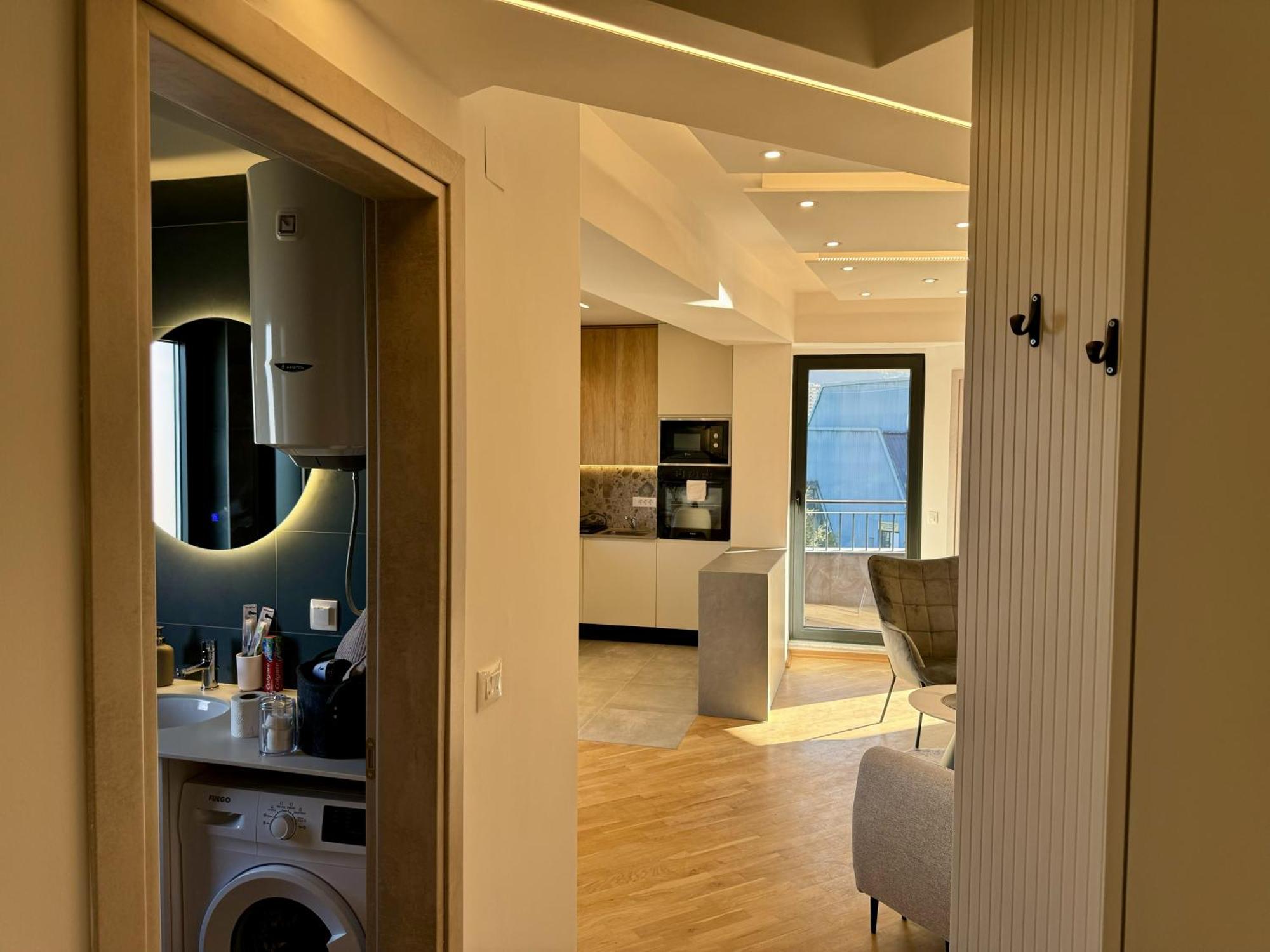 Maria Luxury Apartment Skopje Esterno foto