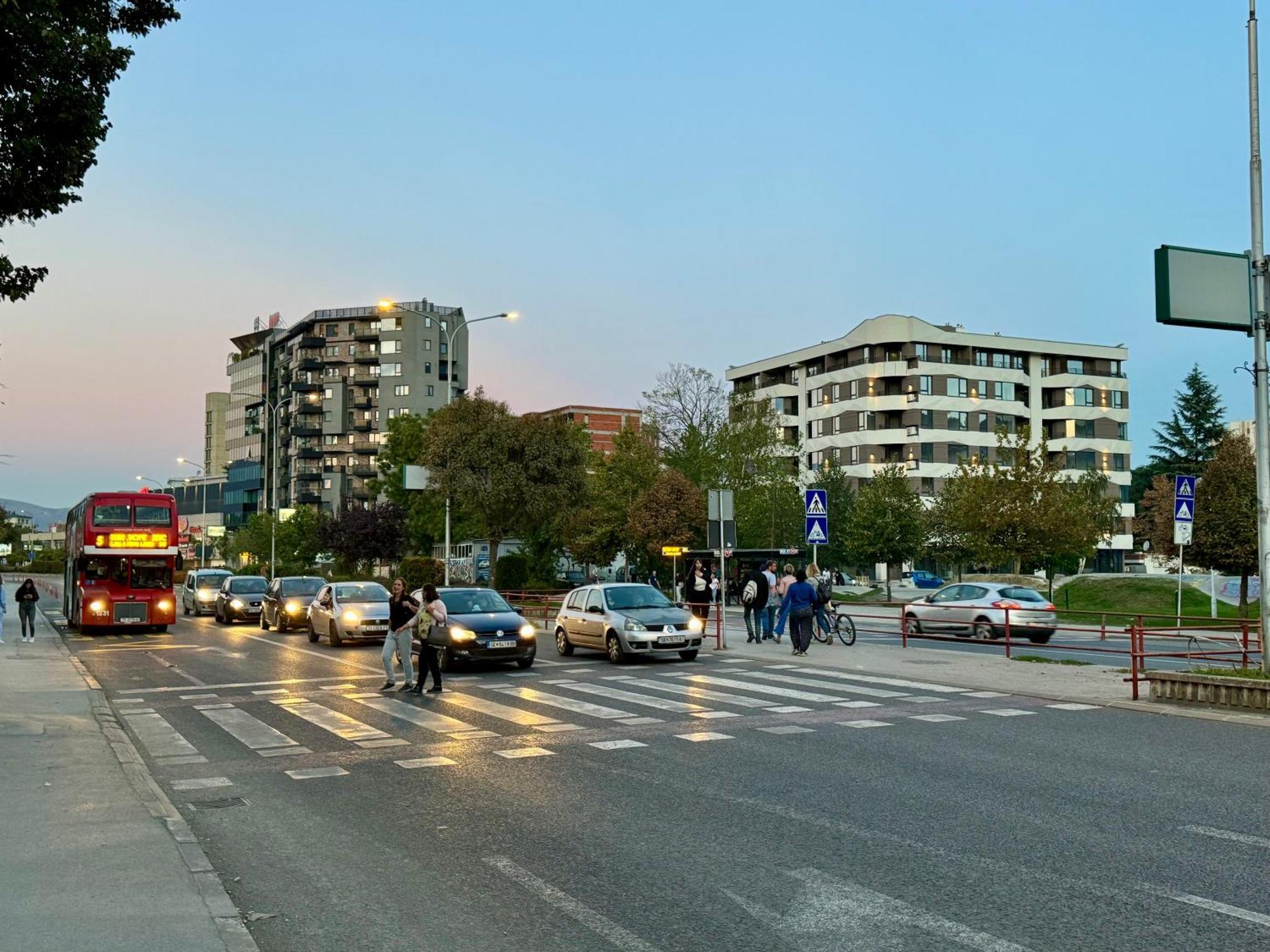 Maria Luxury Apartment Skopje Esterno foto